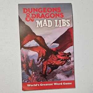 Dungeons & Dragons Mad Libs Word Game